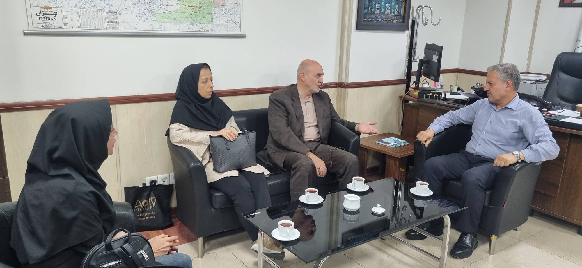 برگزاری جلسه با سرپرست محترم امور اجتماعی استانداری تهران